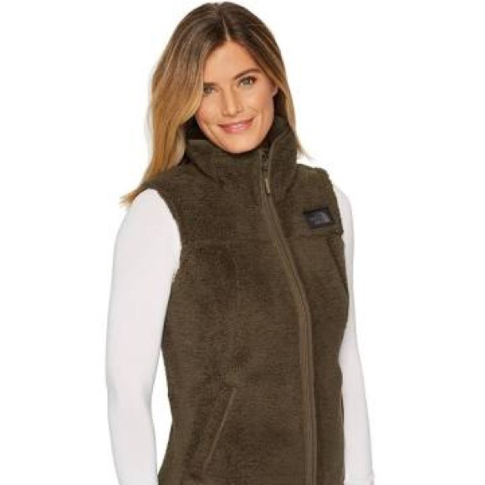 The North Face Campshire Vest in New Taupe Green